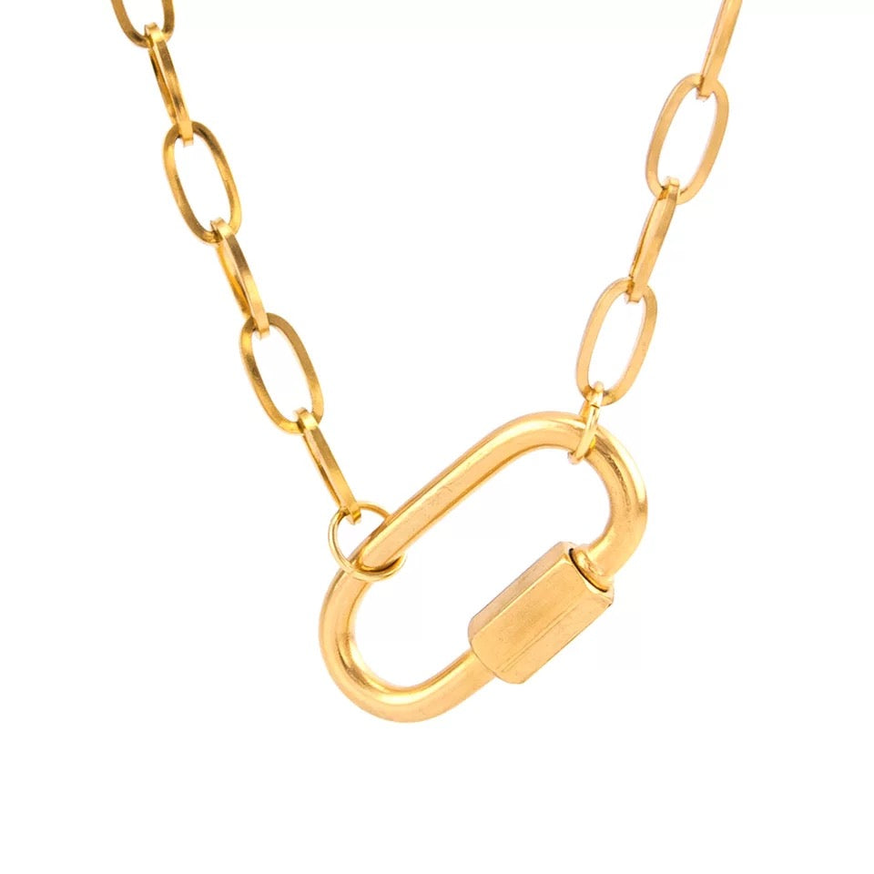 Mosqueton Gold Chain Necklace - ROCKmint