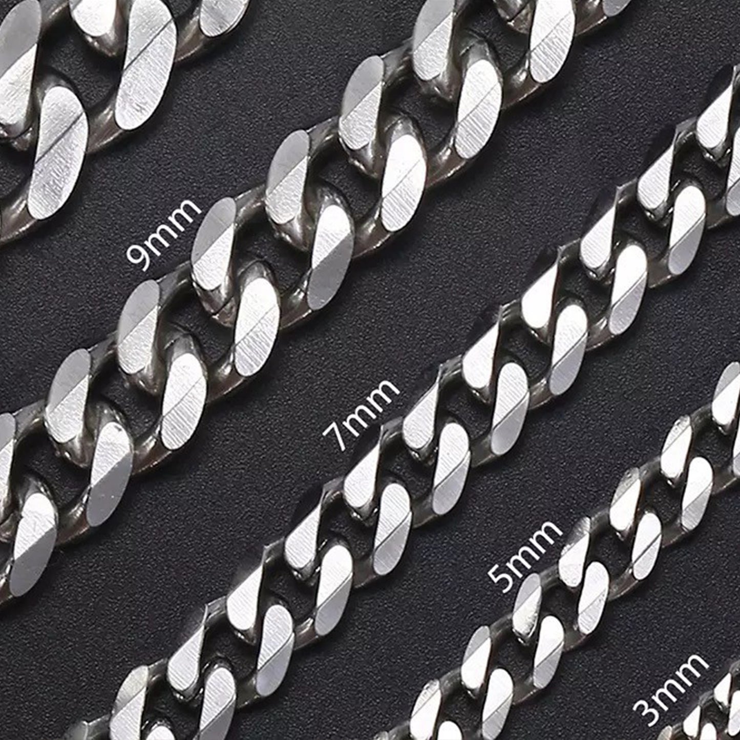 Silverchain Basic 7mm Necklace - ROCKmint