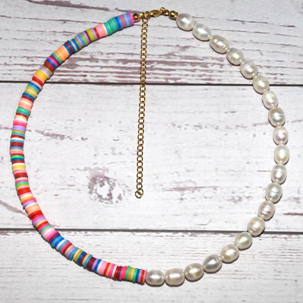 Colorspot Pearl Necklace - ROCKmint