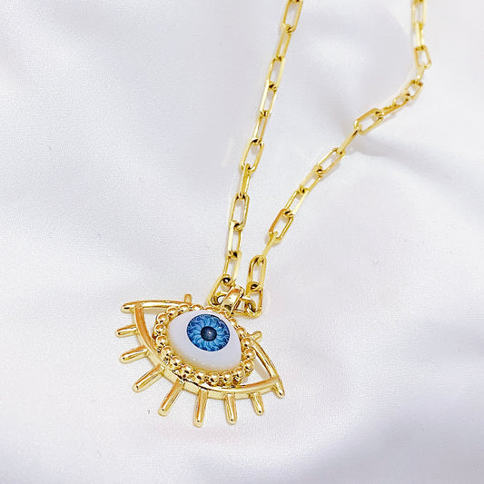 Sun Evileye Necklace