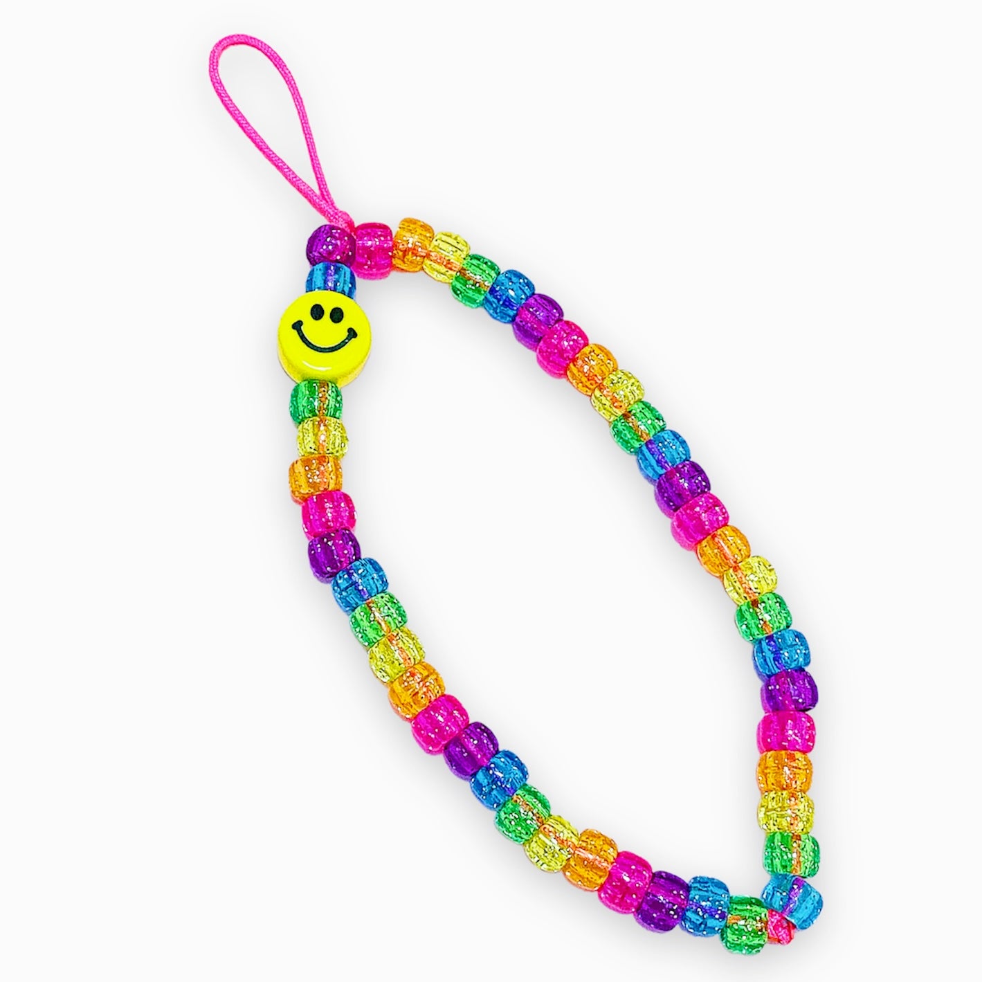 Funky Smiley XL Phone Strap