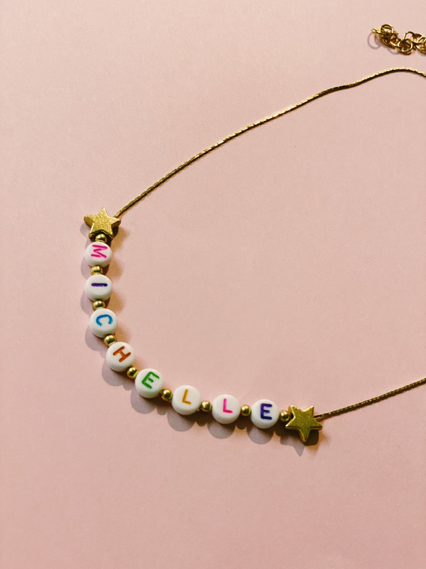Color Letter Necklace - ROCKmint