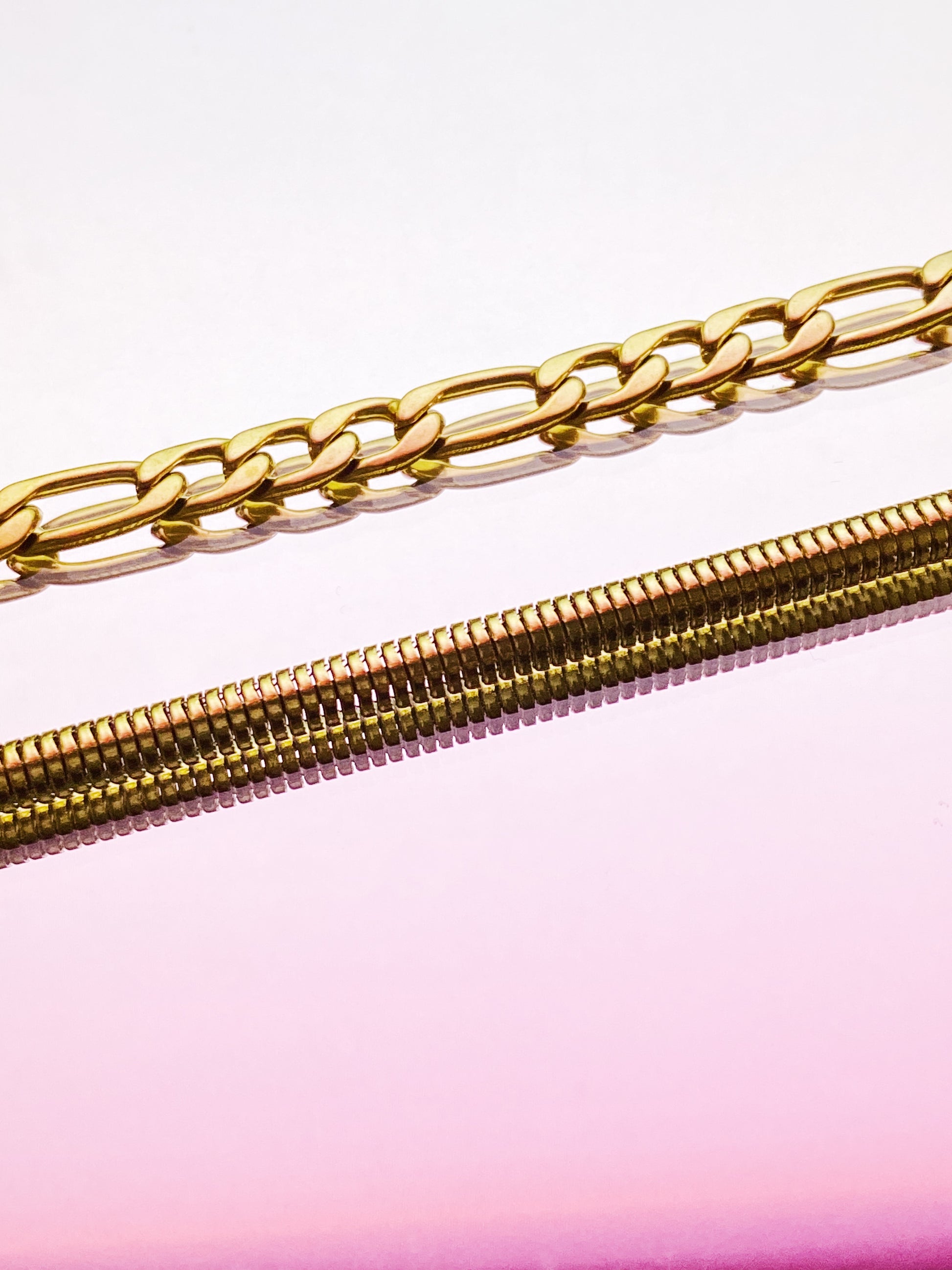 Gold Figaro 5mm Chain - ROCKmint
