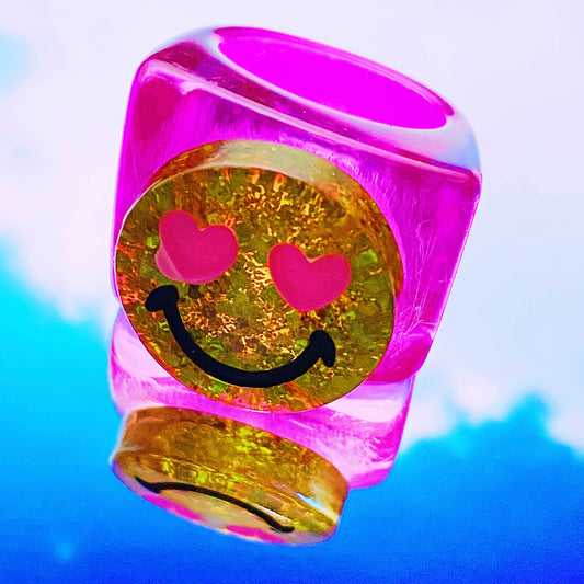 Chunky Smiley Ring - ROCKmint