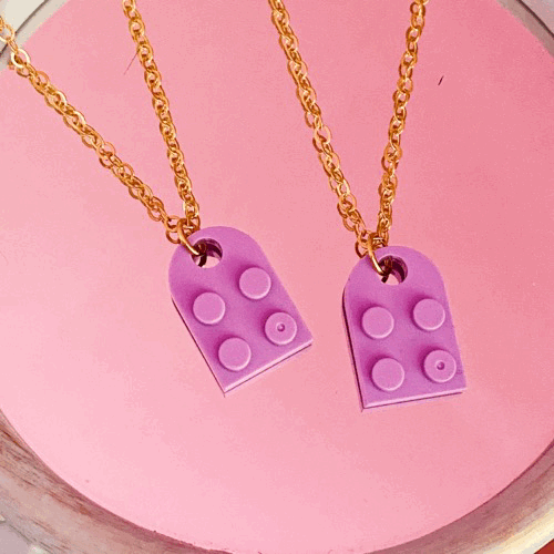 Best Friends Lila Lego Necklaces - ROCKmint