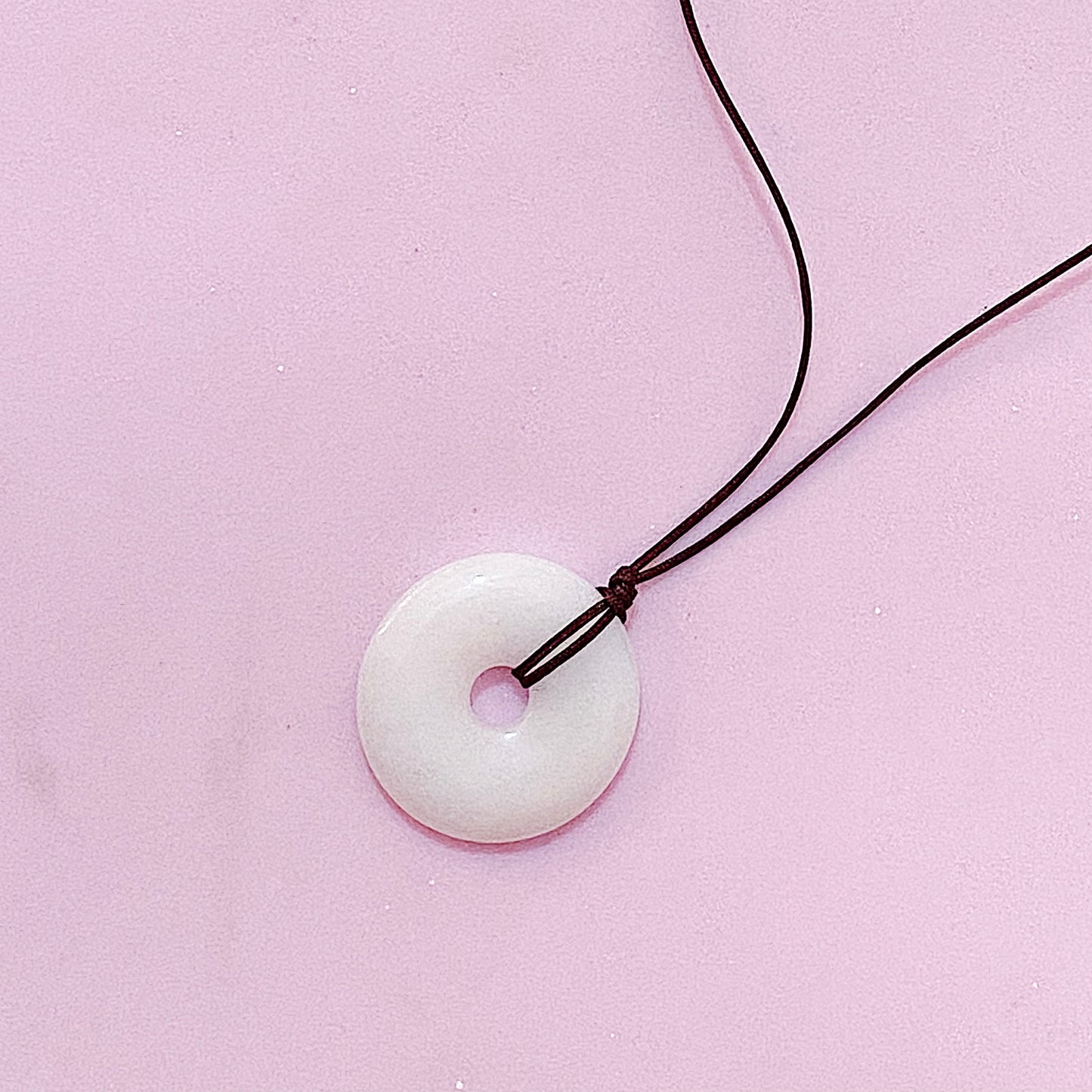 Round Jade Necklace