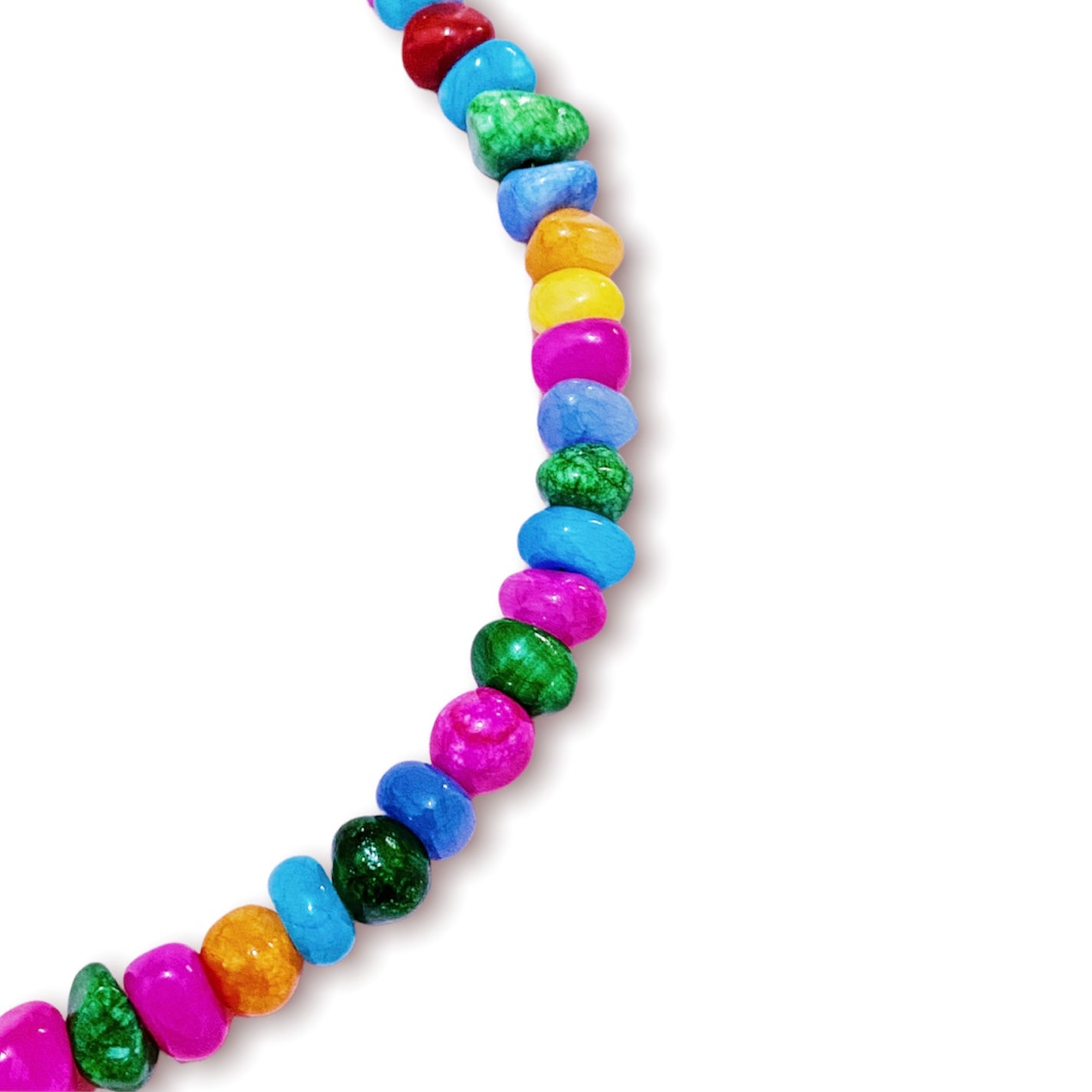 Rainbow Nugget Necklace