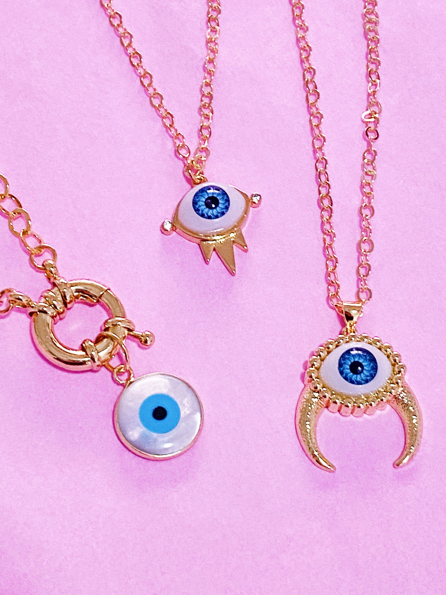 Horn Evileye Necklace - ROCKmint