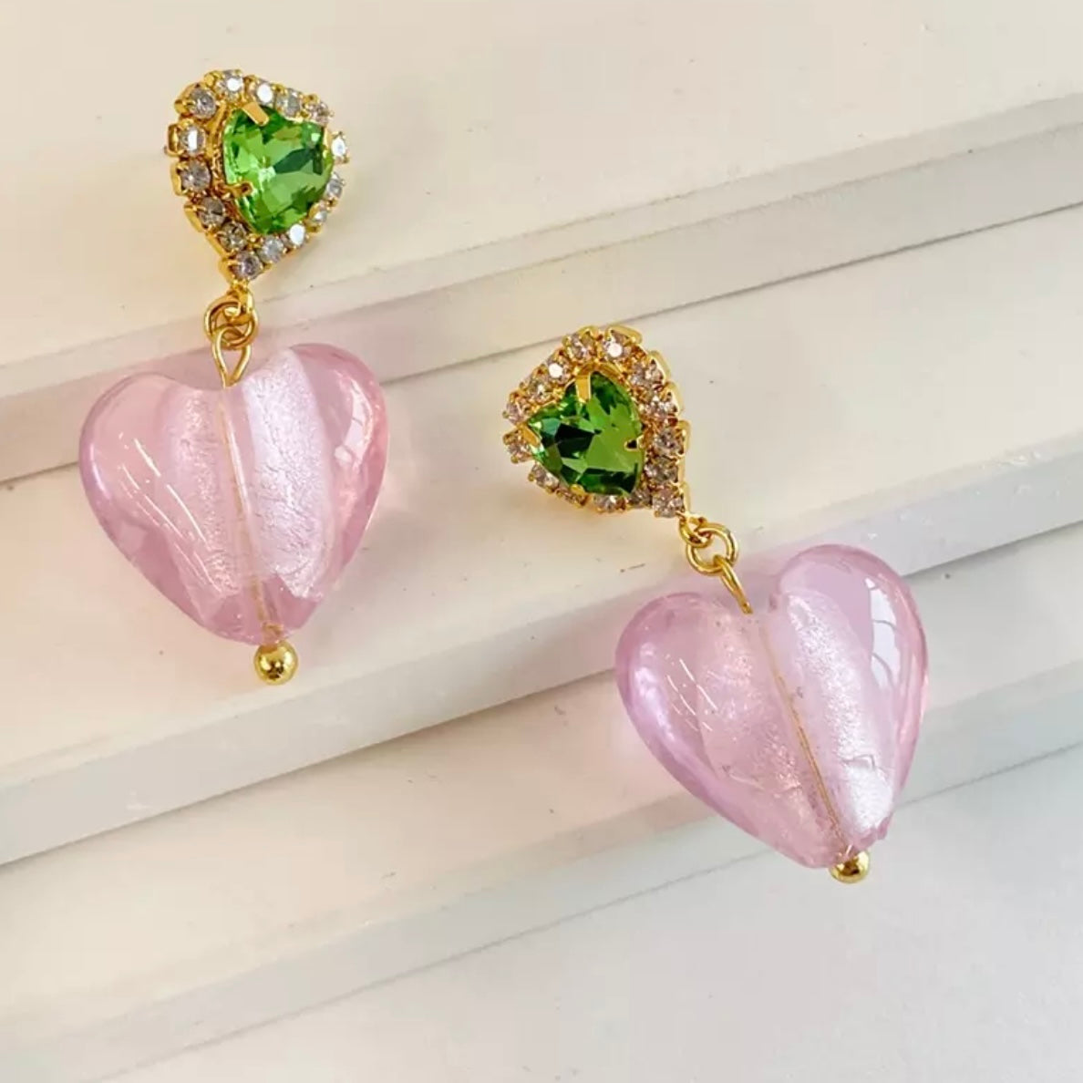 Pink Crystal Heart