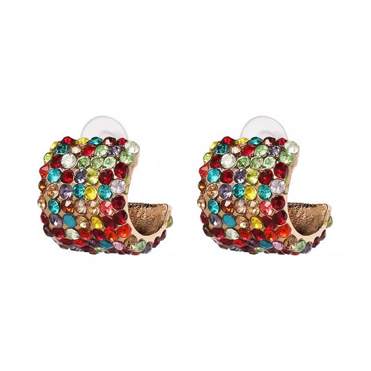 Rainbow shiny Earrings