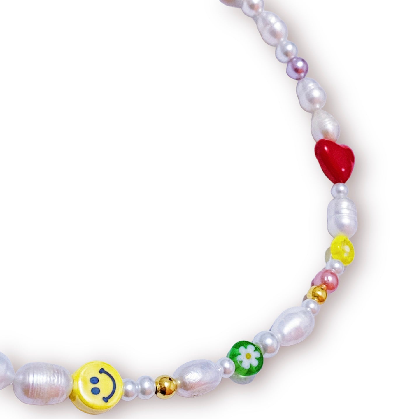 Bad Bunny Smiley Necklace