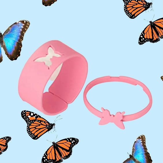 Bff Pink Fly Ring - ROCKmint