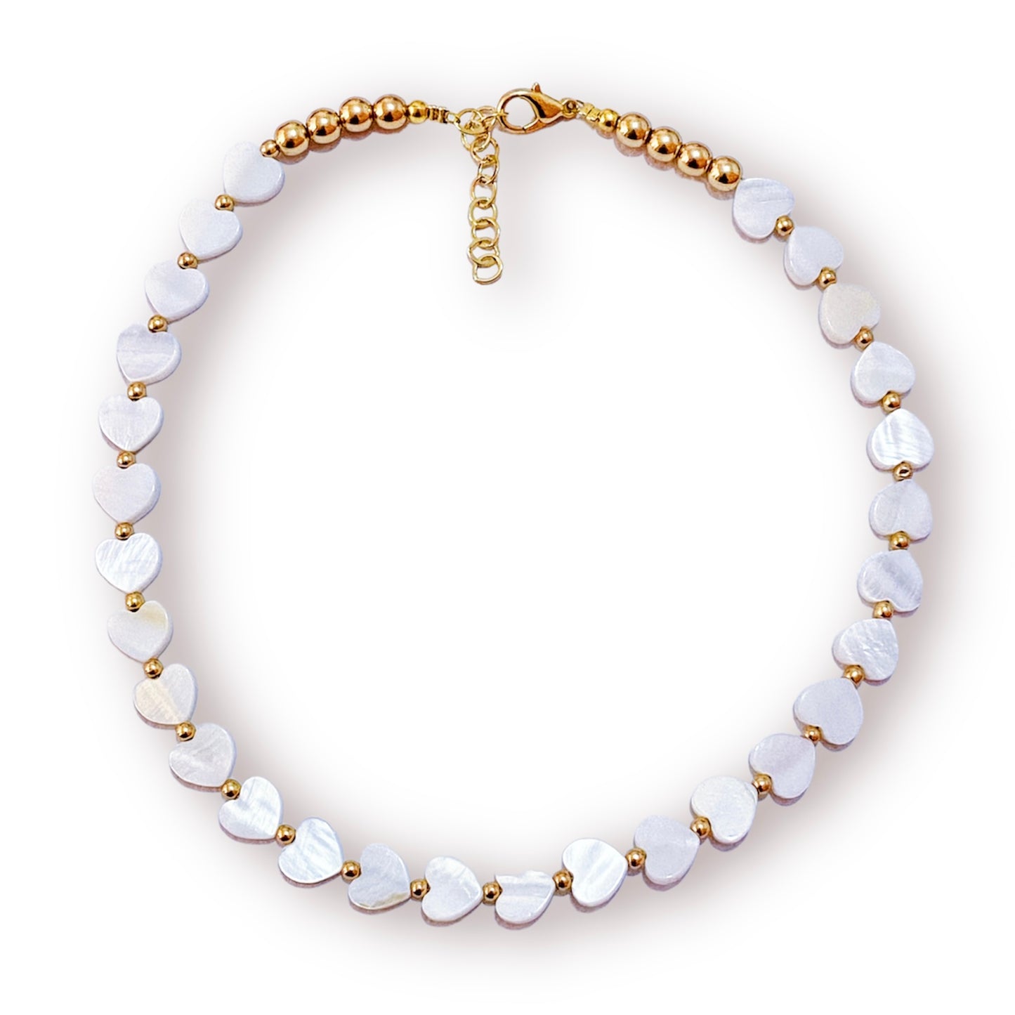 Super Heart Pearl Necklace