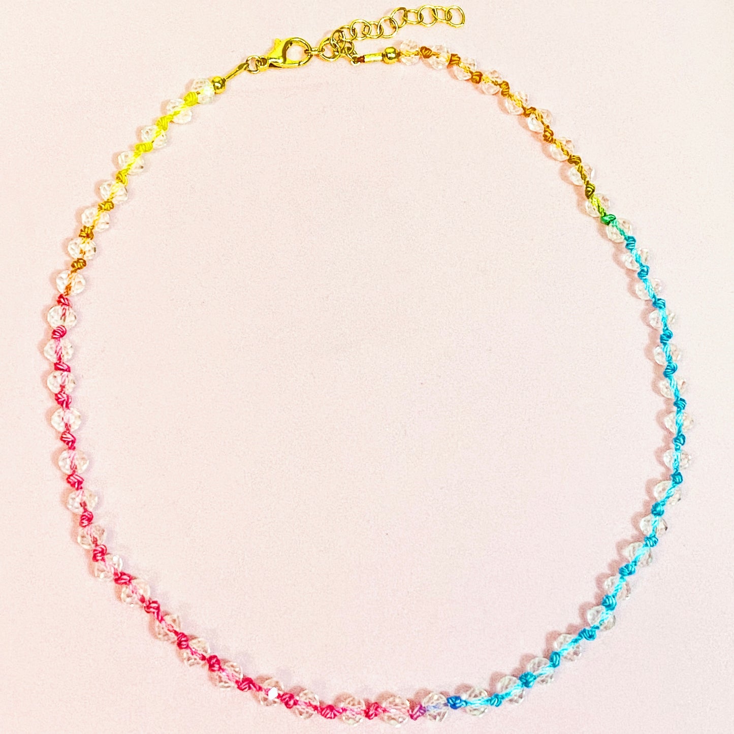 Rainbow Knotted Necklace - ROCKmint