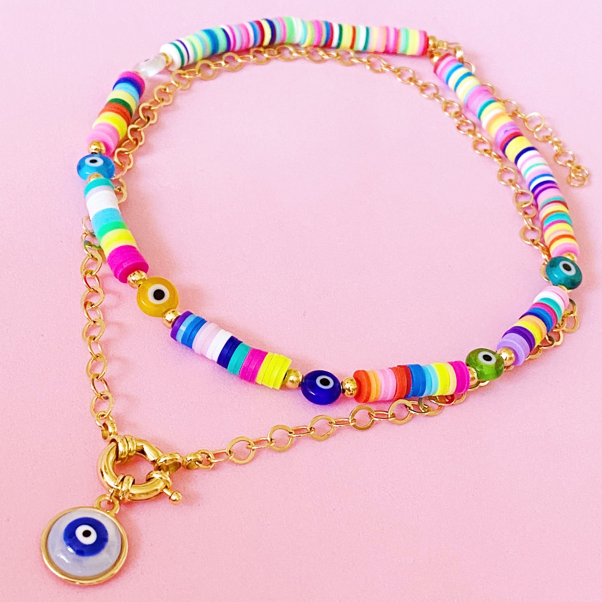Evileye Colorful Necklace - ROCKmint