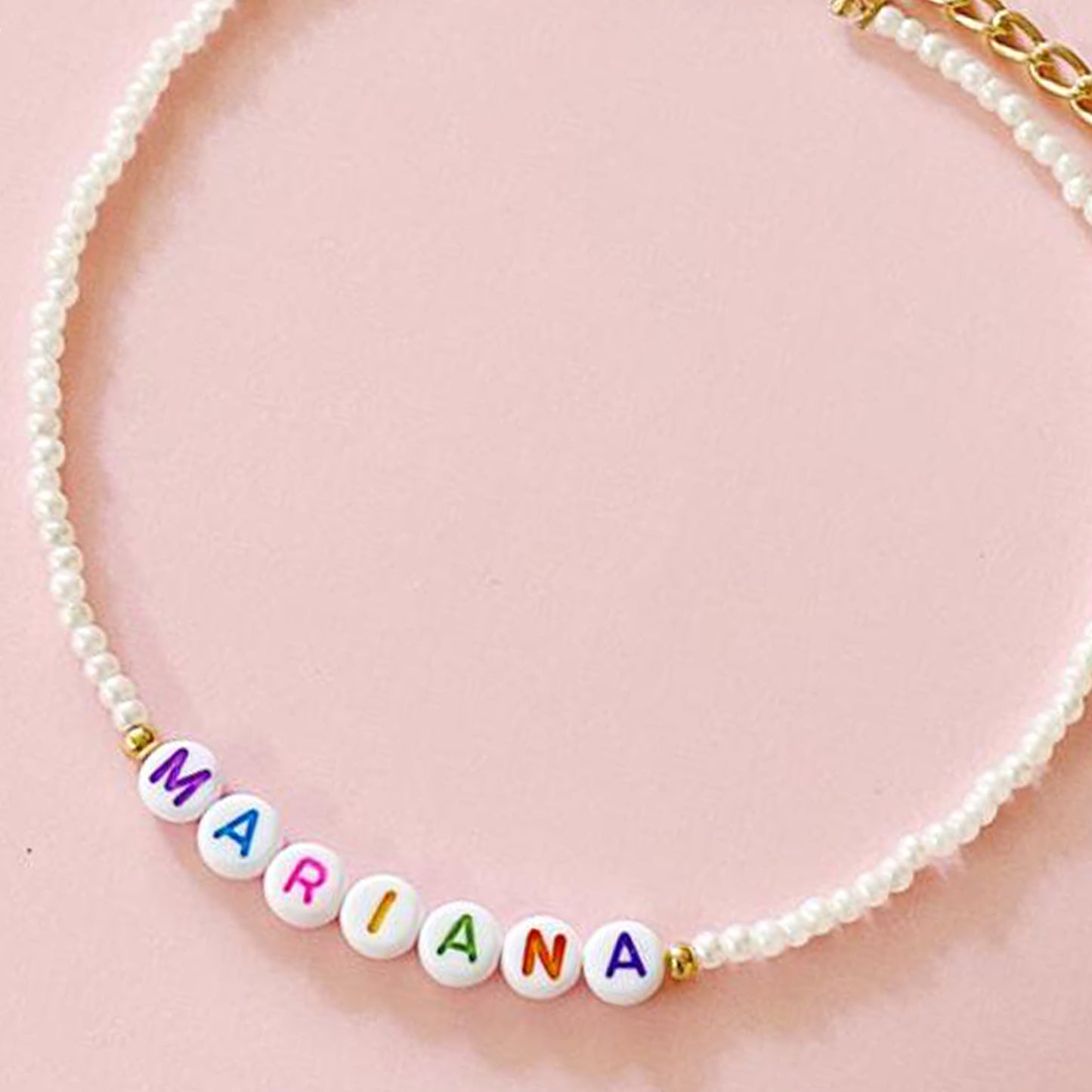 Pearl Color Custom Necklace - ROCKmint